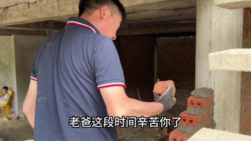 中国公公给越南亲家盖房第八天，老丈人每天都在帮忙