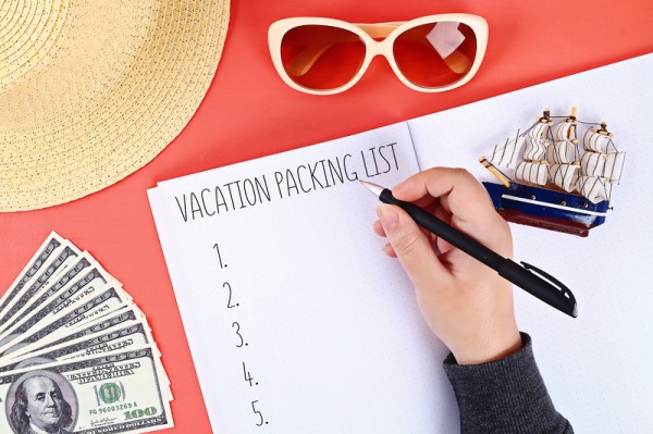 Packing List Organization - Solo Travel Packing List
