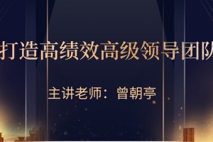 打造高绩效高级领导团队