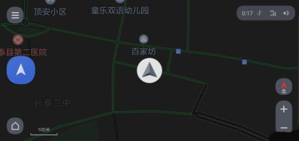 腾讯地图安卓车机版软件界面截图