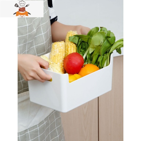 桌面收纳盒家用塑料手提化妆品杂物整理盒子储收纳盒子