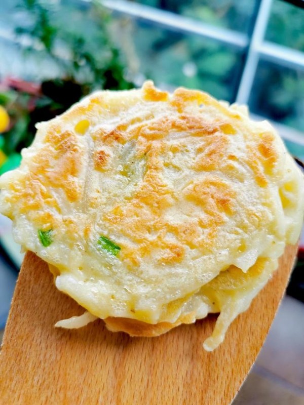 快手早餐:白萝卜鸡蛋饼的做法