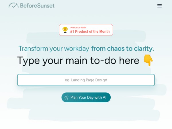 BeforeSunset AI