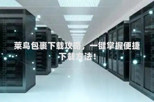 莱鸟包裹下载攻略，一键掌握便捷下载方法！