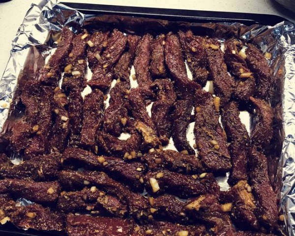 零失败的烤箱版生烤牛肉干的做法