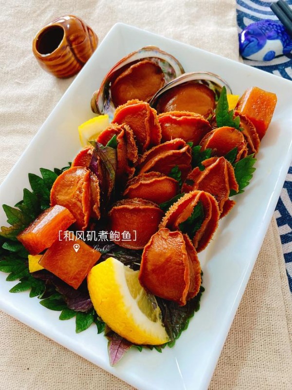 《鲍鱼料理》和风矶煮鲍鱼夏天干杯下酒菜拒绝❌咬橡皮鲍鱼,日式无油清爽风极简步骤厨房小白轻松上手的做法