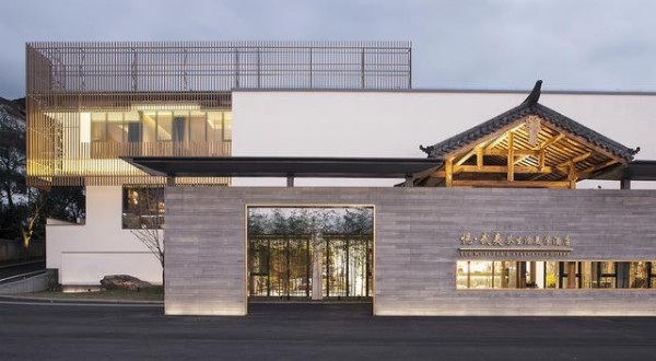 设计赏析：东方禅意美学庭院空间——福建悦武夷茶生活美学酒店