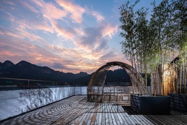 设计赏析：东方禅意美学庭院空间——福建悦武夷茶生活美学酒店
