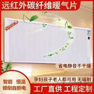 壁挂电暖气片大面积远红外碳晶墙暖碳纤维省电静音取暖器变频节能