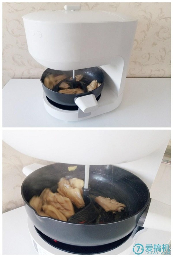 懒人的烹饪神器，做好饭菜就用饭来烹饪机器人！