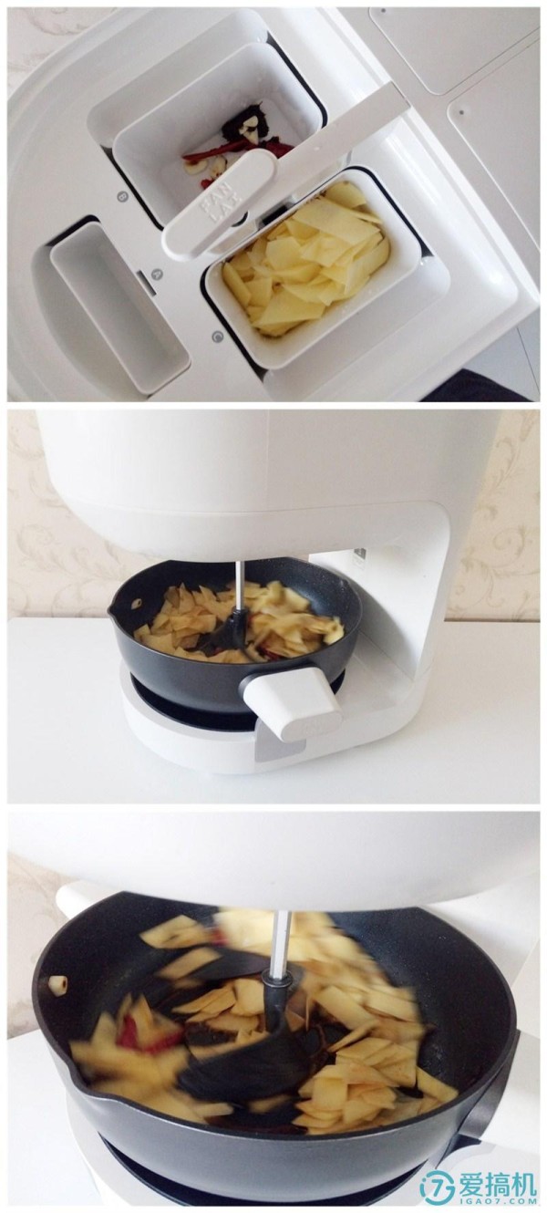 懒人的烹饪神器，做好饭菜就用饭来烹饪机器人！
