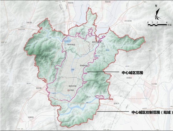 范围规划图,图片均由通讯员提供。