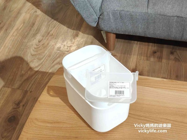 廚房收納︱宜得利收納好物︱冰箱整理托盤：百元單品，立刻讓冰箱收納翻倍