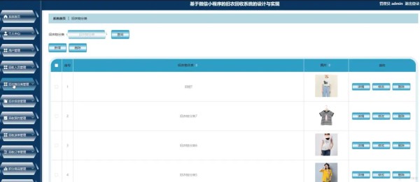 基于微信小程序的旧衣回收系统的设计与实现【java或python】—计算机毕业设计源码+LW文档_API_03