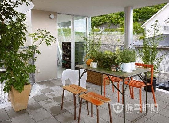 户外阳台装修效果图