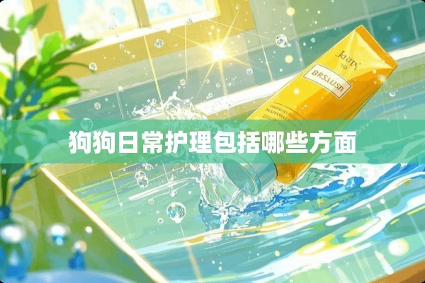 狗狗日常护理包括哪些方面