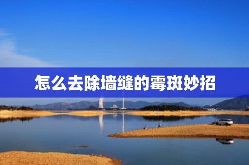 怎么去除墙缝的霉斑妙招