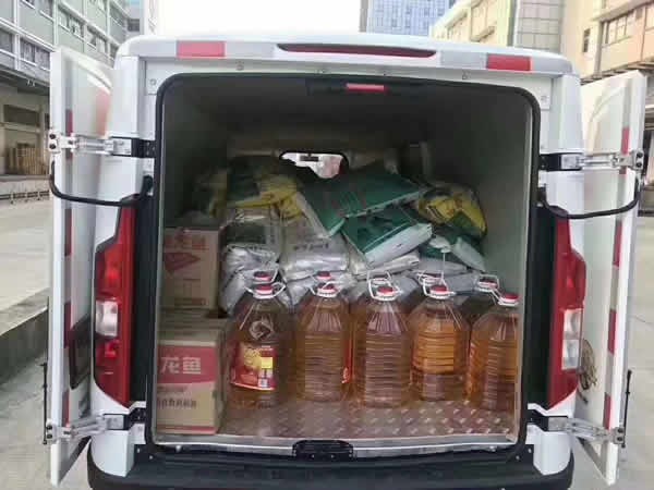 广州商超配送新能源货车