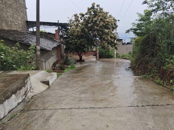重庆市万州区陈家坝街道翠屏村一角。生态环境部供图