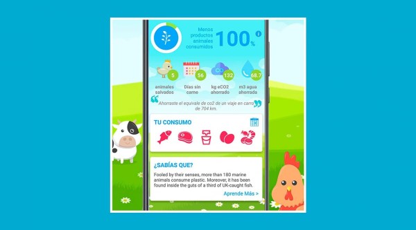 apps vegetarianos para Android