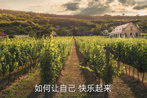 如何让自己 快乐起来