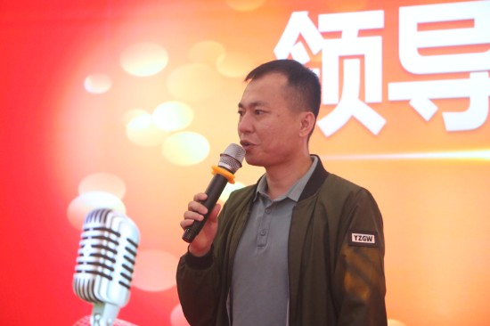 福建长富乳品有限公司行销推广总监林键鑫致辞