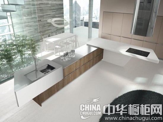 五款超现代橱柜 极简厨房诠释“少的艺术”
