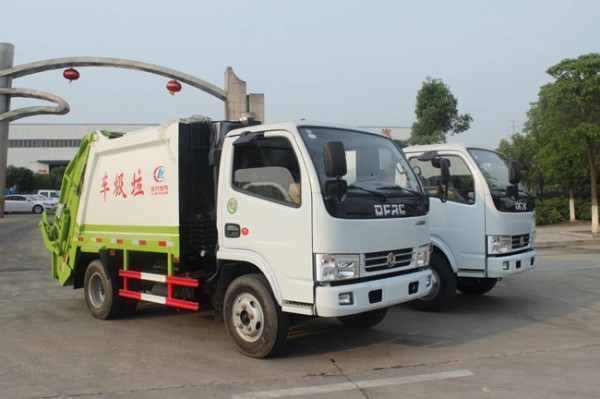 压缩式环卫垃圾车垃圾车改装8吨垃圾压缩车