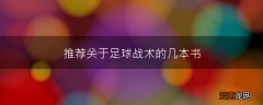 推荐关于足球战术的几本书
