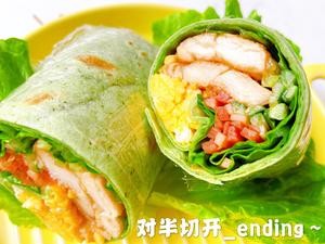 低脂食谱12~鸡肉卷|快手低卡吃不胖美食的做法 步骤11