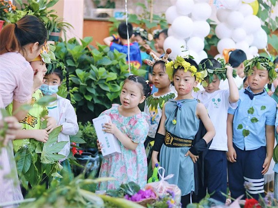 育英小学附属幼儿园六一活动 学校供图 华龙网发