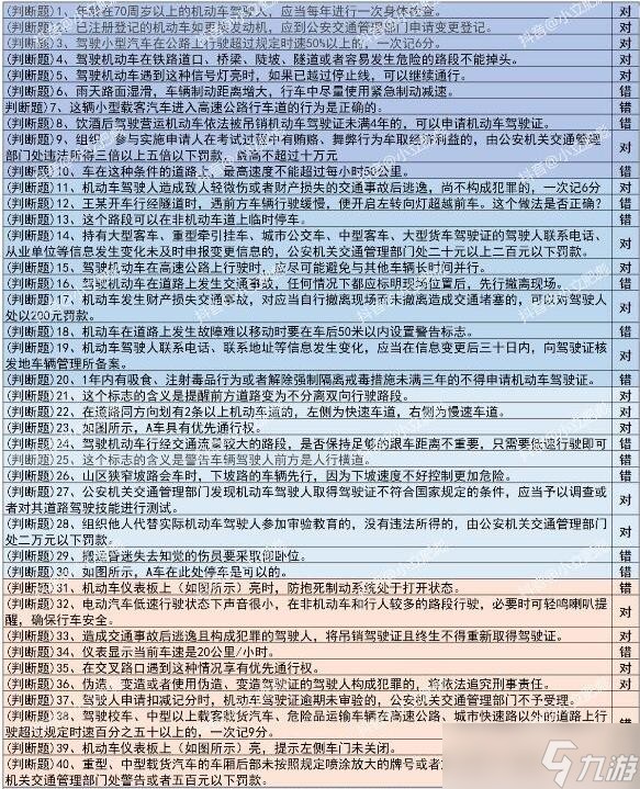 《打工生活模拟器》科目一答案汇总 全正确选项一览