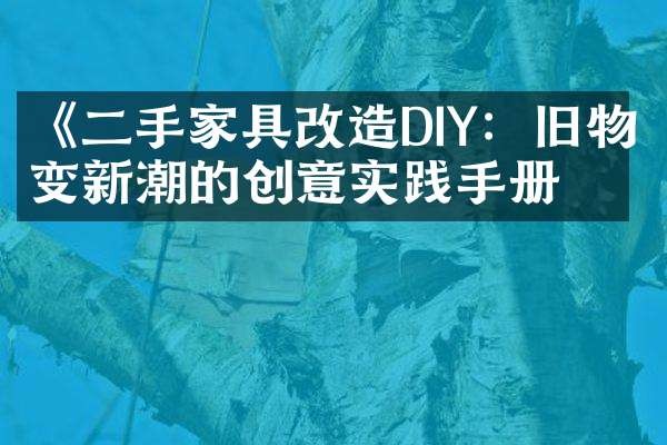 《二手家具改造DIY：旧物变新潮的创意实践手册》