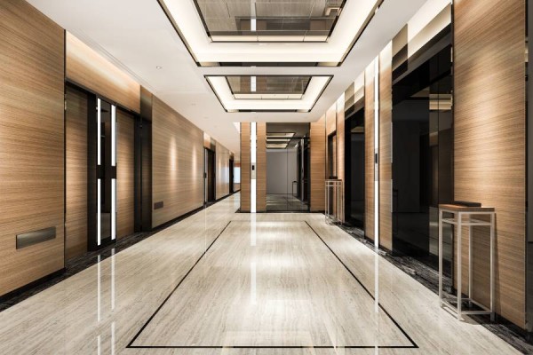Business hotel with luxury design