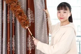 不管窗帘有多脏,不用拆下来,教你一招,洗得干净没灰尘,真聪明视频封面