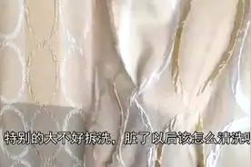 窗帘脏了不拆不水洗,教你一招,窗帘洁净如新视频封面