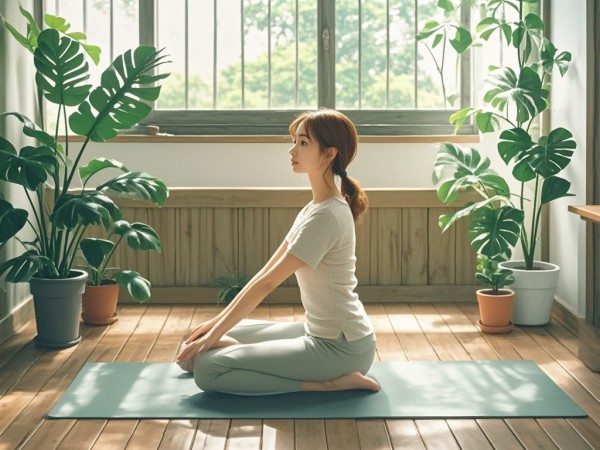 如果感觉压力大试试瑜伽来放松
