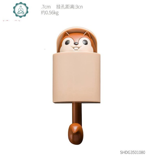 入户创意可爱动物无痕小挂钩ins风宿舍口钥匙挂物钩