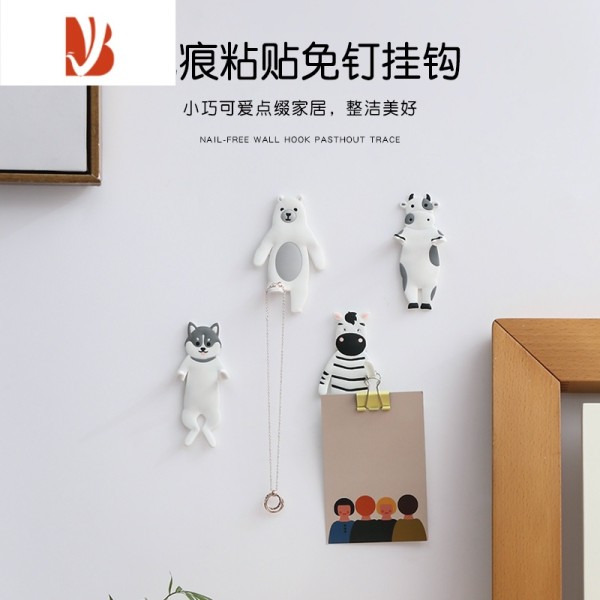 三维工匠创意挂钩门后强力无痕粘胶厨房浴室壁挂挂物钩