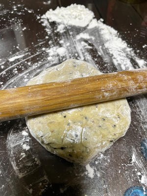 七夕苏式巧果——中式茶点和甜品(六十九)的做法 步骤2