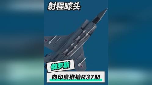 俄罗斯向印度推销R-37M远程空空导弹