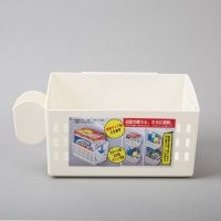 简约实用厨厕吸盘挂墙收纳篮