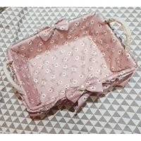 田园风格布艺收纳篮子储物篮置物筐杂物筐