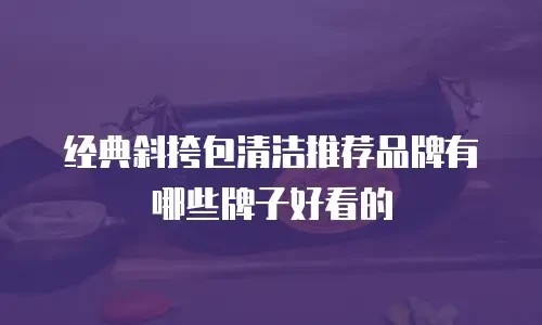 经典斜挎包清洁推荐品牌有哪些牌子好看的