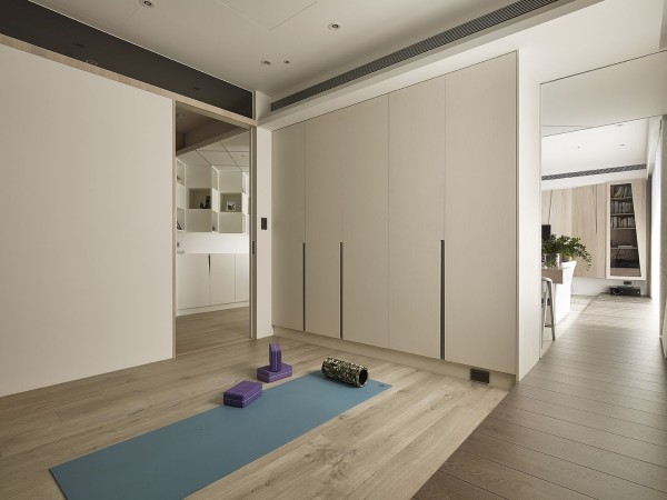 禾光設計_覺知.光, 禾光室內裝修設計 ─ Her Guang Design 禾光室內裝修設計 ─ Her Guang Design 健身房 瑜珈房,多功能房
