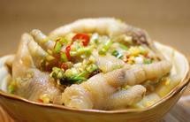 酸辣鸡脚๑