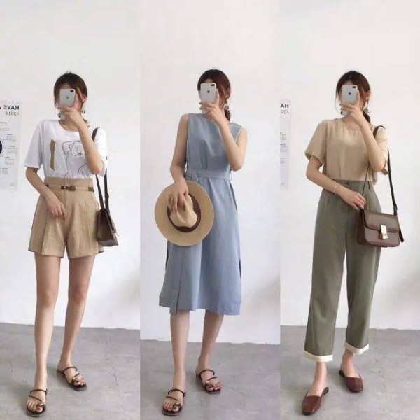 原创简约又显气质！18套夏季日常出门清爽搭配，低调时髦