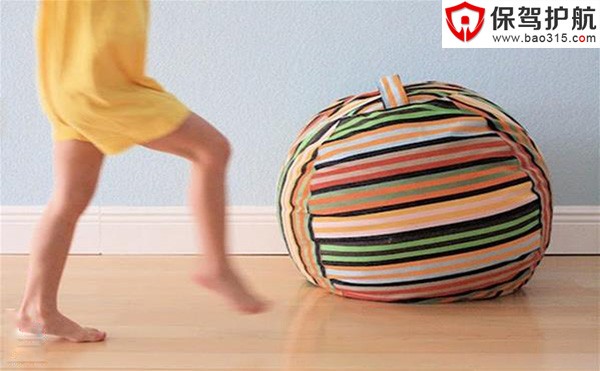 家居创意DIY：如何制作懒人沙发?