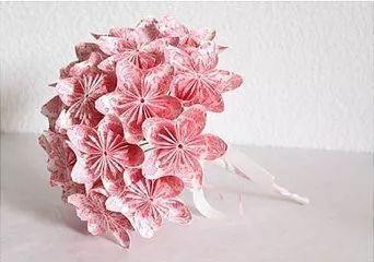 亲子diy手工沙龙创意折纸花束献给最爱的你