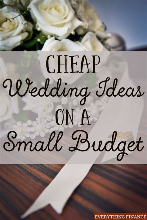 What are the essentials for a low-cost wedding?